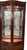 1990s Thomasville Mahogany Bogart Serpentine Curio Cabinet Hutch Shelf Breakfront For Sale - Image 13 of 18