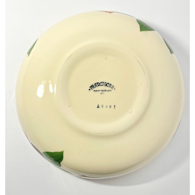 1970s Franciscan “Apple” 3-Piece Dinnerware Serving Hostess Set, Serving Bowl & Relish For Sale In Dallas - Image 6 of 9