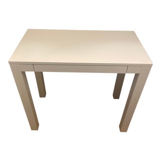 West Elm Mini Parsons Desk For Sale