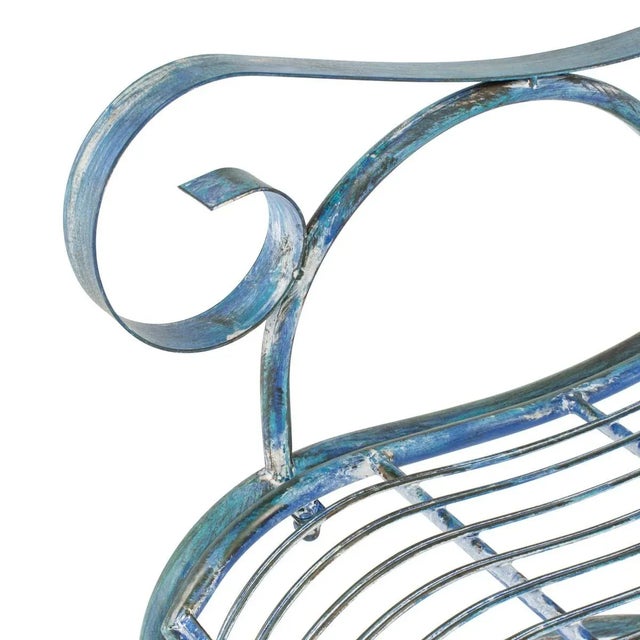 Leah 4 Piece Set - Mossy Blue For Sale - Image 4 of 7