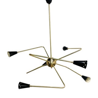 Vintage Sputnik Pendant Light, 1960s For Sale