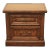 Lane Furniture Italian Mediterranean Tuscan Style 27" Two Drawer Nightstand 624-8 For Sale