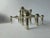 Sculptural Stackable Candleholders by Stoffi & Nagel for BMF Nagel, 1970, Set of 4 For Sale - Image 13 of 15