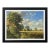 John Miller Thatched Cottages with Wild Flowers & Village Church in the English Countryside 1985 Circa For Sale
