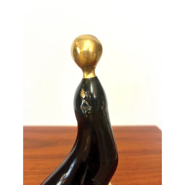 Vintage Brass Animal Sculpture attributed to APKO for SuperBrass, Netherlands, 1970s For Sale - Image 9 of 12