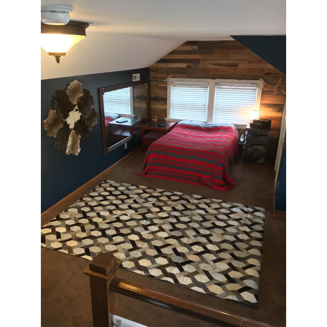 Link Cowhide Rug by Ben Solimani for Restoration Hardware 6' x 9