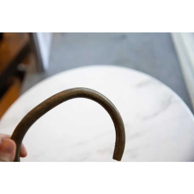 :: Vintage handmade African bronze artifact. Circa mid 20th century and possibly older. As this item is in vintage...