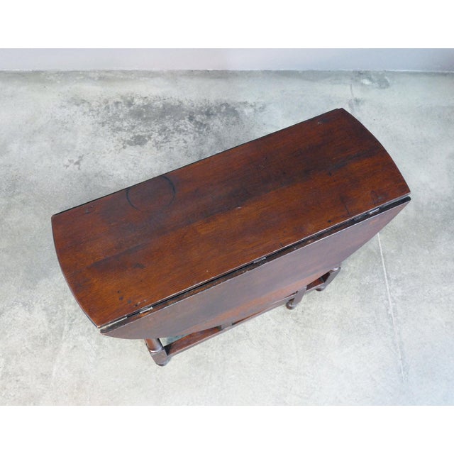 Wood Oak Slatted Table, 1800s For Sale - Image 7 of 11