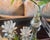 Late 20th Century Swarovski Crystal Water Lily Lotus Flower Candle Holders (Set of 2, One Large, One Small) For Sale - Image 5 of 11
