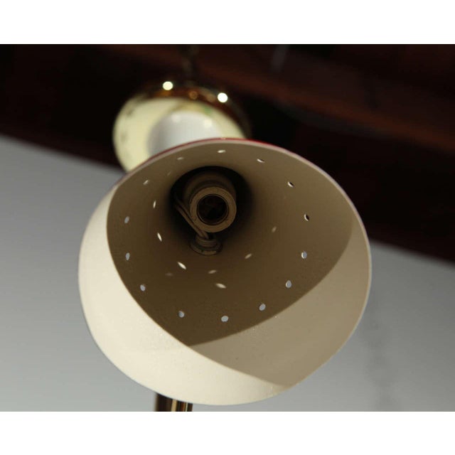 Green 1960 Ceiling Fixture by Jacques Biny For Sale - Image 8 of 10