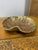 1940s Vintage Solid Brass Lotus Leaf Decorative Bowl - Virginia Metalcrafters For Sale - Image 5 of 7