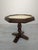 Vintage Octagonal Table with Drawers and Brass Top, 1920s For Sale - Image 11 of 18