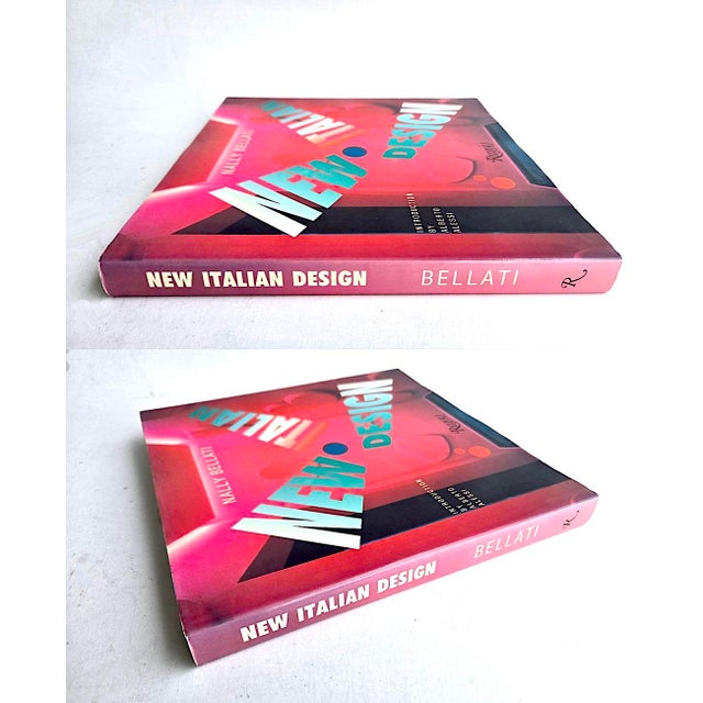 Postmodern 1990 Design Book, "New Italian Design" by Nally Bellati, Introduction by Alberto Alessi For Sale - Image 3 of 13