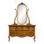 Antique Victorian Tiger Oak Serpentine Dresser With Mirror For Sale