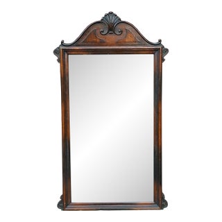 1920s Elite Furniture Co. Neoclassical Mahogany Wall Mirror For Sale