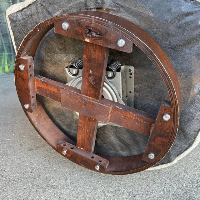 Pair of Milo Baughman Tuffted Swivel Chairs For Sale - Image 9 of 12