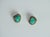 1960s Turquoise and Sterling Silver Ear Clips by Erik Poul Fenster, Denmark, 1960s, Set of 2 For Sale - Image 5 of 9