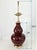 Single Ralph Lauren Extra Large Oxblood Red Ceramic Lamp With Brass Fittings. For Sale - Image 17 of 17