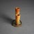 Ceramic Roseville Art Pottery Brown Double Bud Vase With Thornapple Pattern C1937 For Sale - Image 7 of 8