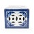Early 20th Century Chinese Blue and White Fu Lion Headrest, C. 1900 For Sale - Image 5 of 7