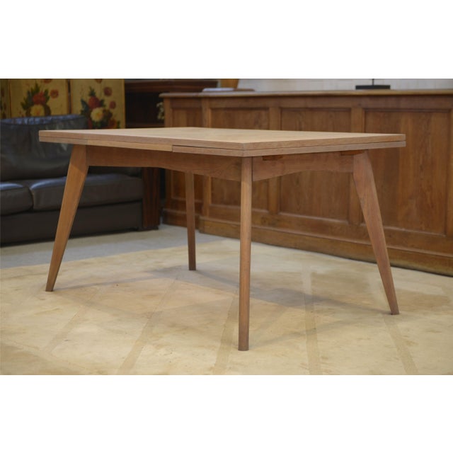 Limed Oak Table, 1960s For Sale - Image 3 of 13