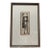 Mid 20th Century Azriel Awret Signed Limited Edition 3/30 Figural Print Two Figures Framed For Sale