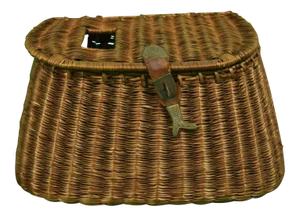 Adirondack Wicker Creel Basket