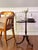 1940s Georgian Style Walnut Three-Leaf Dumbwaiter, Wine, Drinks Table With Handle For Sale - Image 10 of 10