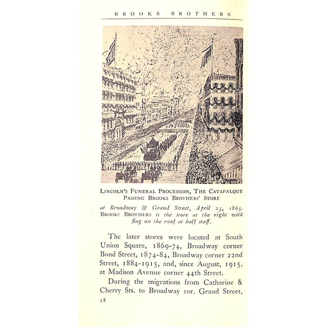 "Brooks Brothers: One Hundred Twenty-Five Years 1818-1943" For Sale - Image 13 of 14