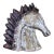 Mid -20th Century Terracotta Horse Head 19” W X 19”w X 8”d For Sale