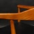 Hans Wegner Mid-Century Modern Oak Round Chair in the Style of Hans Wegner For Sale - Image 4 of 12