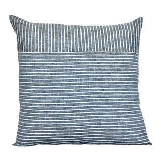 Plum Textiles Norse Pillow Large Charcoal For Sale