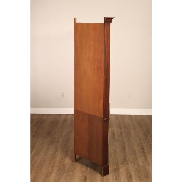 Henkel Harris Solid Mahogany Federal Style Corner Cabinet For Sale - Image 14 of 18