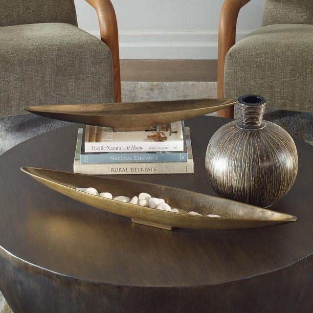 Brass Boat Bowl Large For Sale In Los Angeles - Image 6 of 6