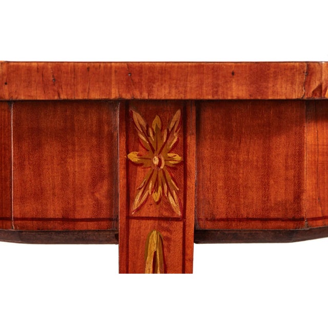 Antique Satinwood Side Table For Sale - Image 5 of 8