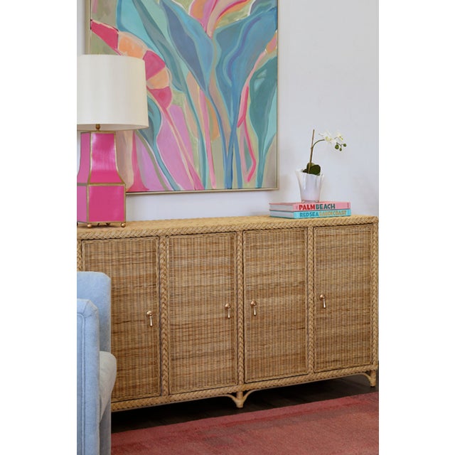 New special order item. Not vintage. Get ready to store and serve in style with our Evander buffet, wrapped in luxurious...