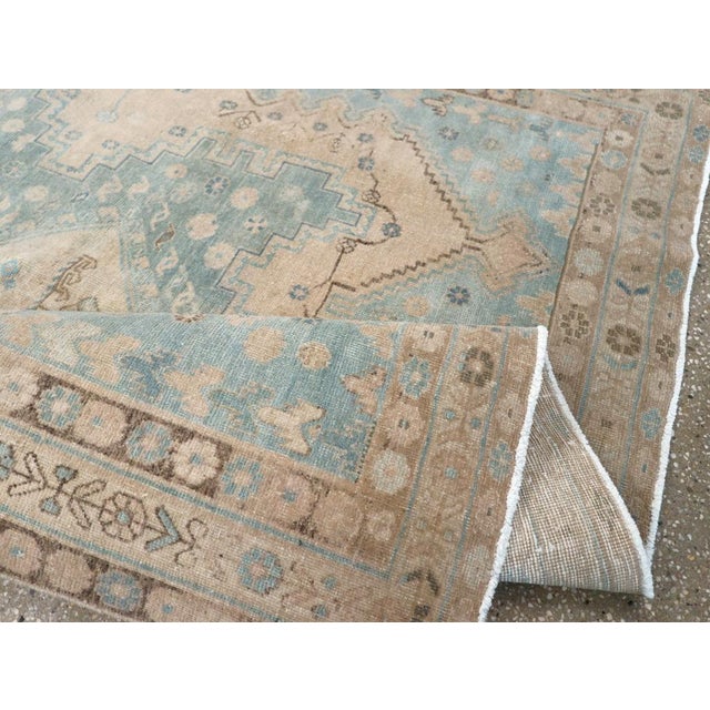 Textile Galerie Shabab Collection Mid-20th Century Persian Afshar Accent Rug For Sale - Image 7 of 8