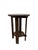 Mission Style Oak Round End Table - Michael's Cherry For Sale In Chicago - Image 6 of 13