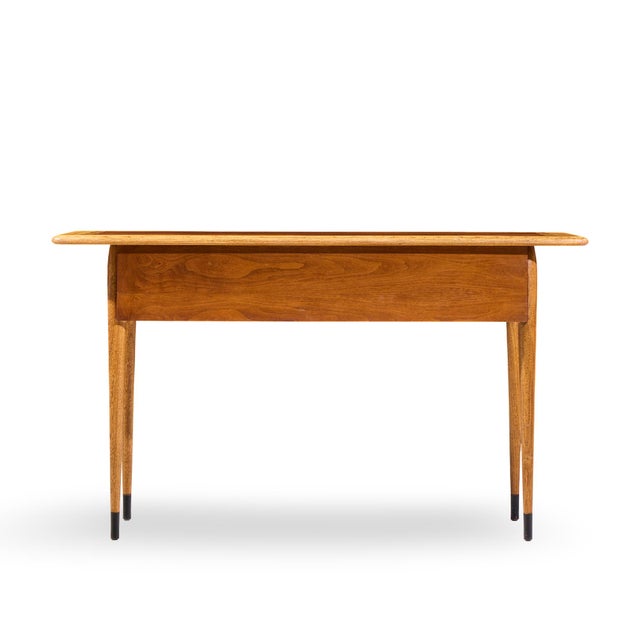 Lane Acclaim Mid Century Walnut Console Table For Sale In Chicago - Image 6 of 9