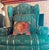 Add classic sophistication to your interior with this vintage 1990s Ethan Allen "Sussex" style wingback chair, curated by...