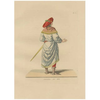 Renaissance Courtier, 1845, Paper For Sale