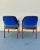 Blue 1970s Pair of Bentwood Lounge Chairs by Knoll For Sale - Image 8 of 10