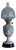 Victorian Oil Lamp attributed to Wedgwood in Jasper Ware Pattern, 1890s For Sale