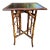 19th Century English Bamboo Side Table With Chinoiserie Design For Sale