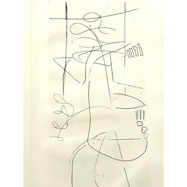 André Lanskoy - Composition - Original Etching 1960 For Sale - Image 3 of 7
