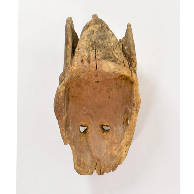 Wood Early 20th Century Yoruba Mask Wood Nigeria For Sale - Image 7 of 8