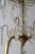 Chandelier with Clear Crystal Pendants and Champagne Smoky Glass For Sale - Image 9 of 18