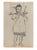 Charcoal drawing on paper realized by Mino Maccari in 1932 ca. Hand signed in pencil lower right. Very good condition....