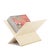 This stylish magazine rack in faux shagreen adds a pop of elegance that enhances a room, while also providing an...