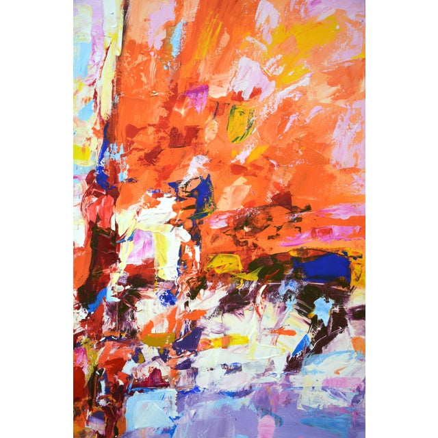 Early 21st Century Seize the Moment. Modern Original Painting. Arts Bound For Sale - Image 5 of 10